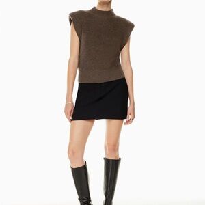 Babaton Brown Muscle Tee